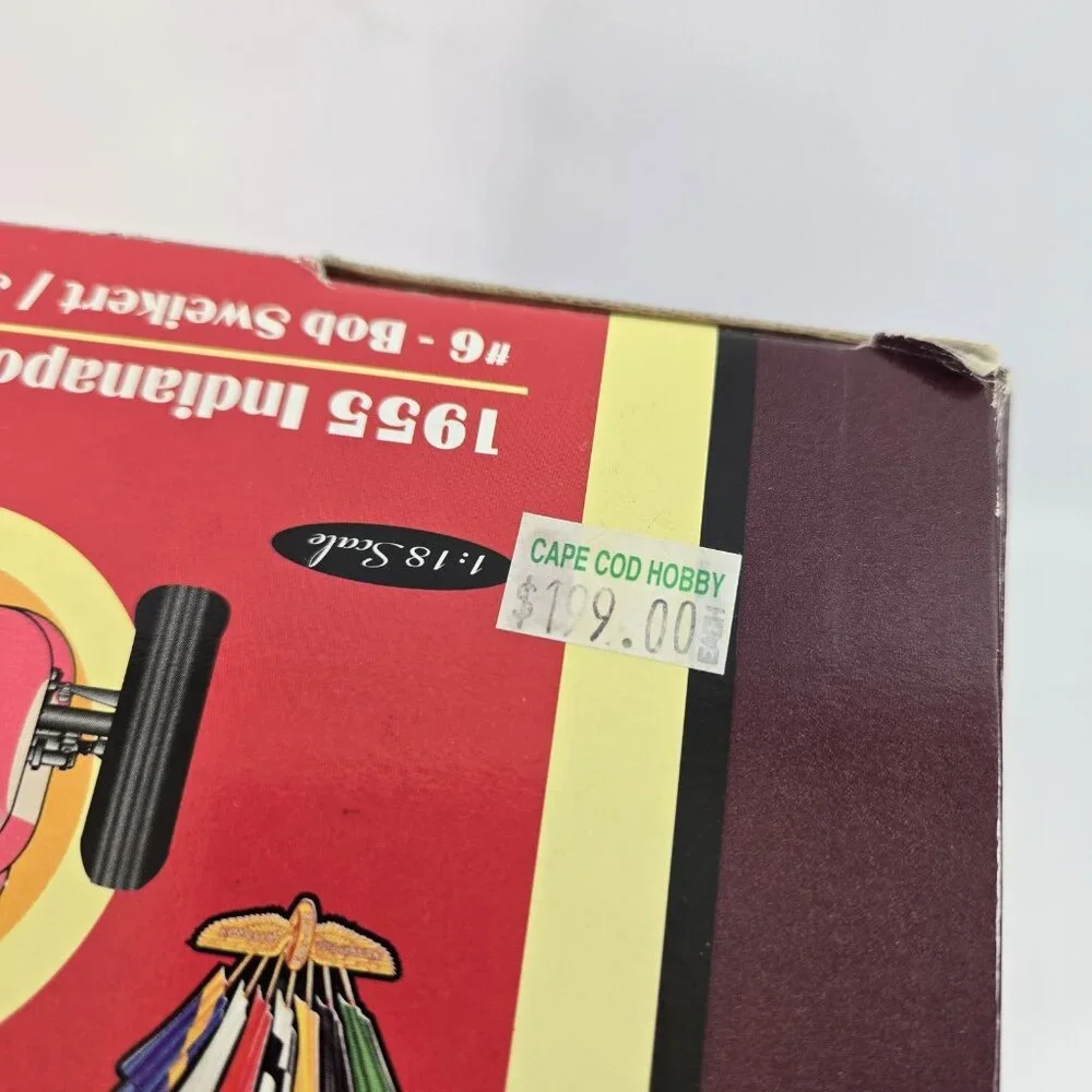 Carousel 1 1955 Indy 500 Winner Sweikert Kurtis Kraft Race Car Pink 4501 1/18 - Picture 9 of 11